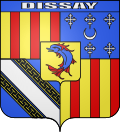 Blason de Dissay